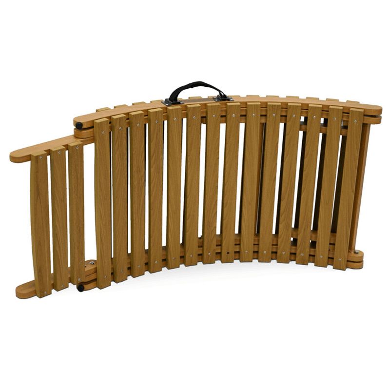 Záhradné ležadlo, hliníkové, prírodné, látka, skladacie