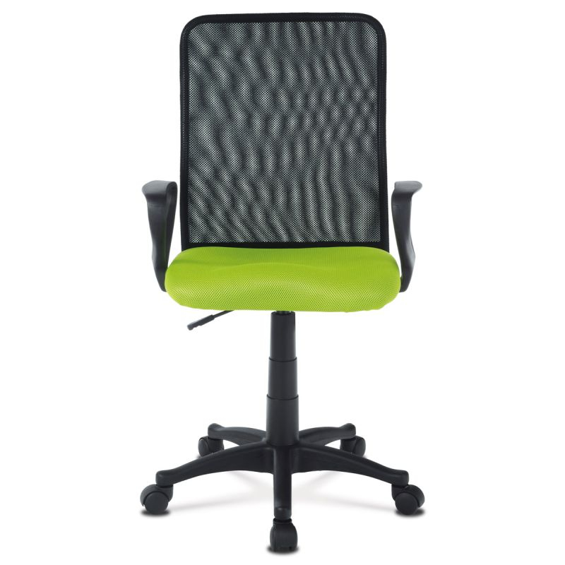 Ľahká kancelárska stolička v zelenej farbe