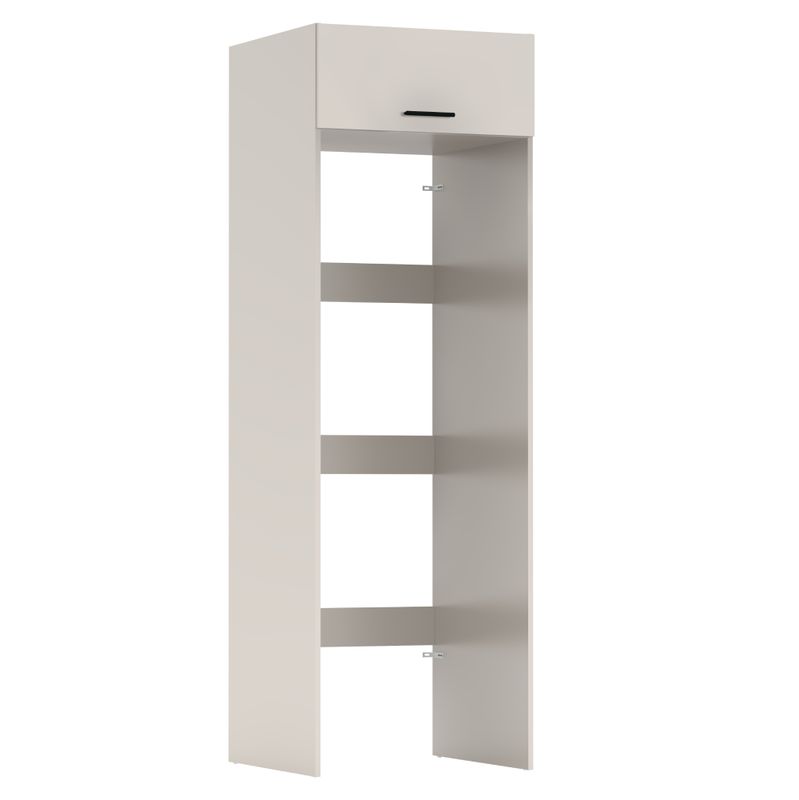 Skrinka nad práčku a sušičku z DTD v prevedení kašmír