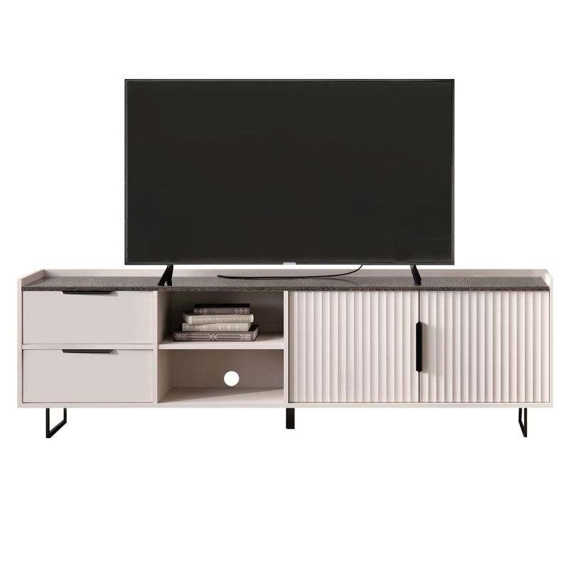 Nadčasový TV stolík, kašmír, norkový gaštan arvadonna