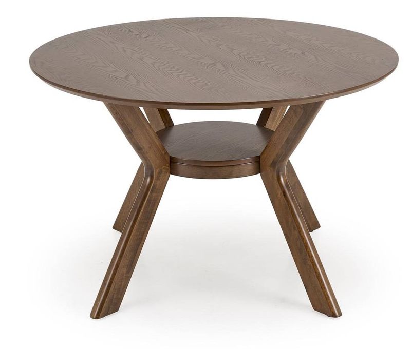 Okrúhly jedálenský stôl 120cm, orech