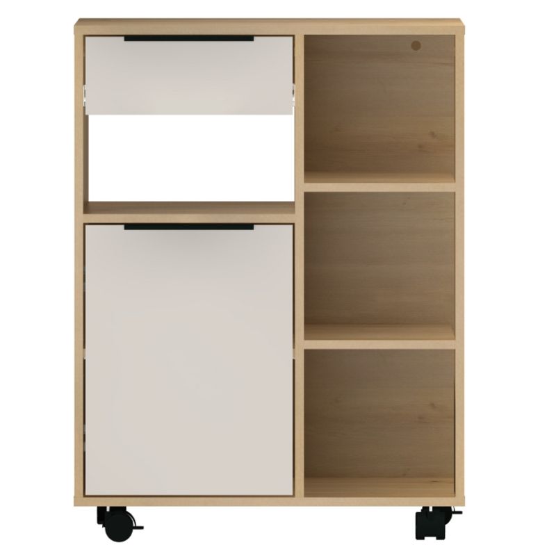 Jednodverový kredenc 70, dub artisan, kašmír