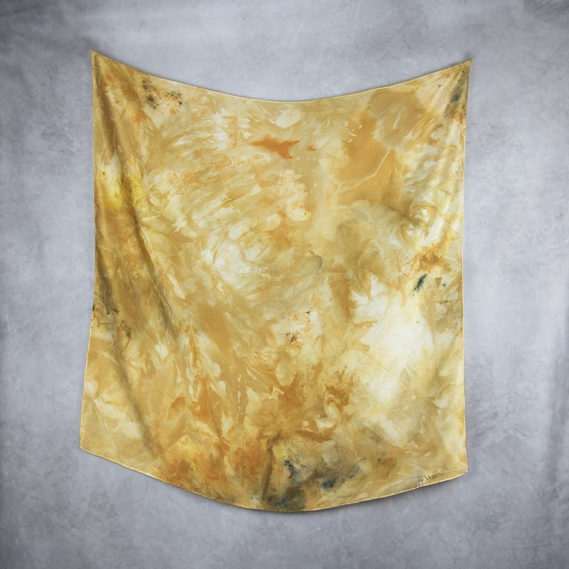 Luxusná hodvábna šatka LIMITED_329 – 100 % prírodný hodváb, 90 × 90 cm
