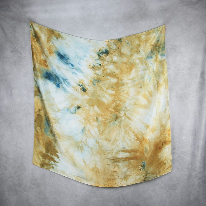Luxusná hodvábna šatka LIMITED_338 – 100 % prírodný hodváb, 90 × 90 cm
