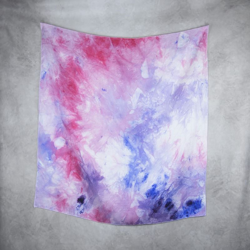 Hodvábna šatka VZOR_98, 100 % prírodný hodváb, 80 × 90 cm