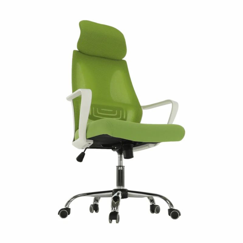 Kancelárske kreslo v zelenej látke