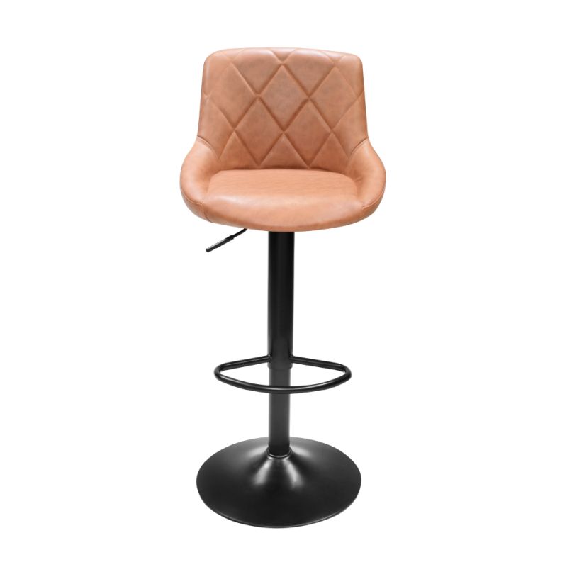 Futuristická barová stolička koňaková