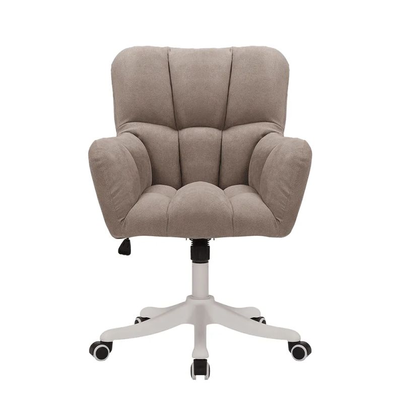 Kancelárske kreslo s extra mäkkým sedením, sivohnedá Taupe