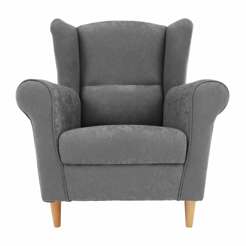 Dizajnový ušiak, látka sivá