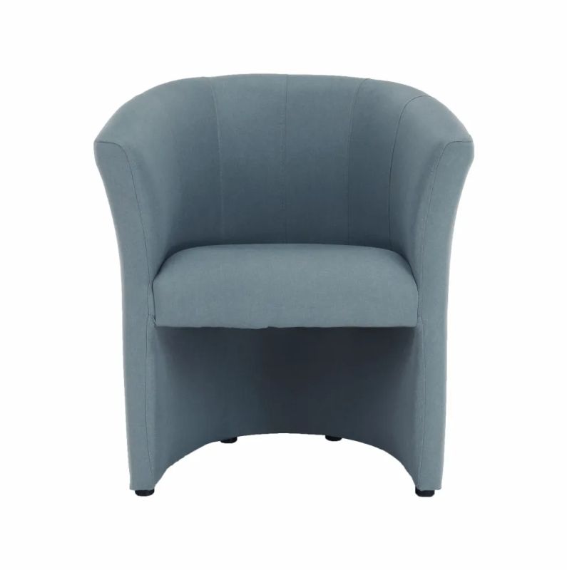 Elegantné kreslo, mentolová látka