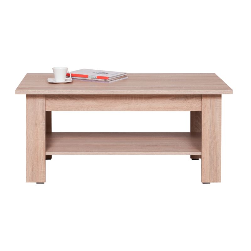 Jednoduchý konferenčný stolík typ 19, dub sonoma