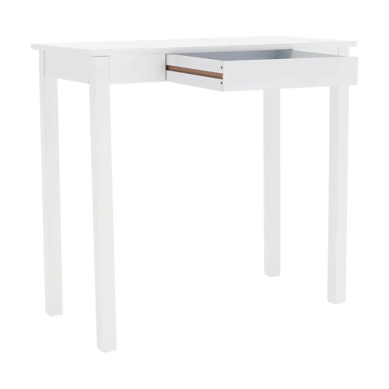 Konzolový stolík z MDF biely
