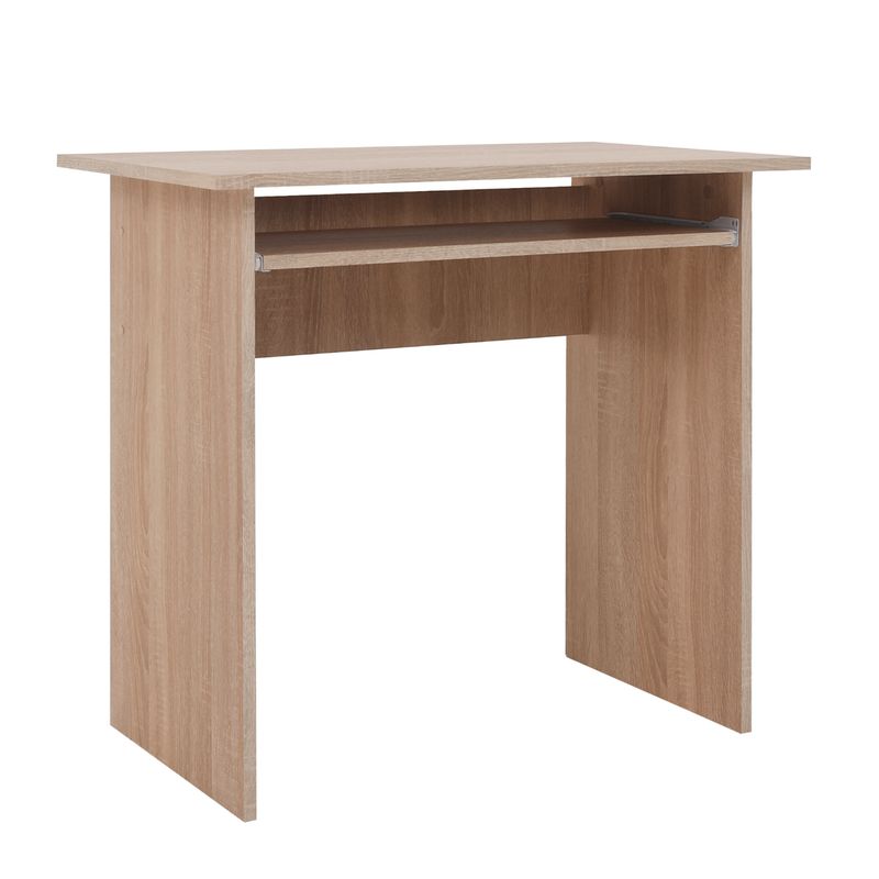 Malý PC stôl vo farebnom prevedení dub sonoma