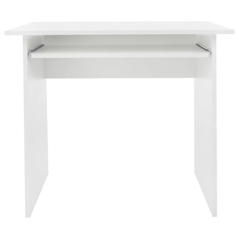 Malý PC stôl vo farebnom prevedení biela