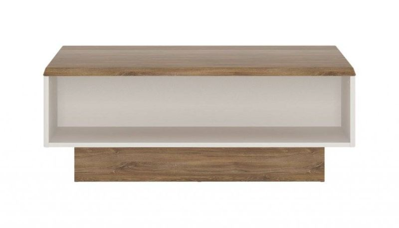 Praktický konferenčný stolík, dub stirling/alpská biela