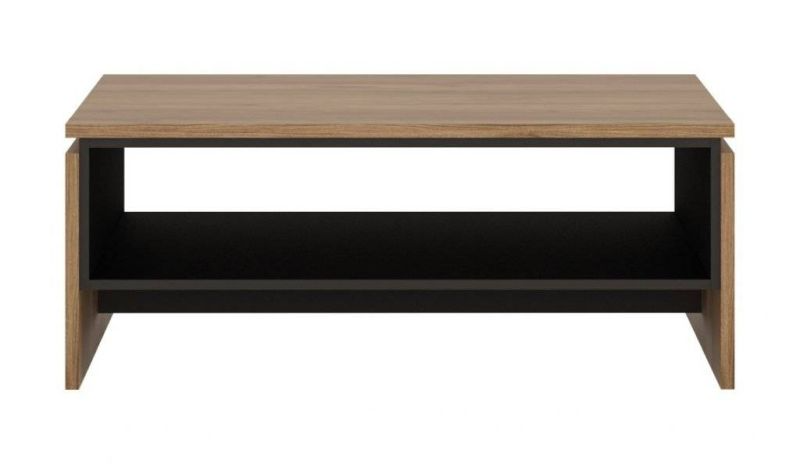 Konferenčný stolík v luxusnom vzhľade, dub catania/čierna perla
