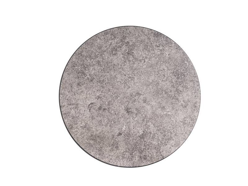 Sada troch konferenčných stolíkov, čierny mat/sivá/efekt mramoru