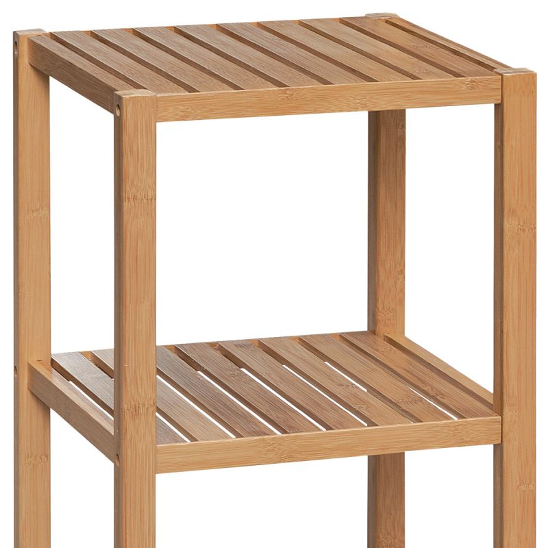 Úložný regál v prírodnej farbe 3-policový