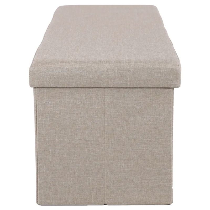 Univerzálny skladací taburet, bežová látka