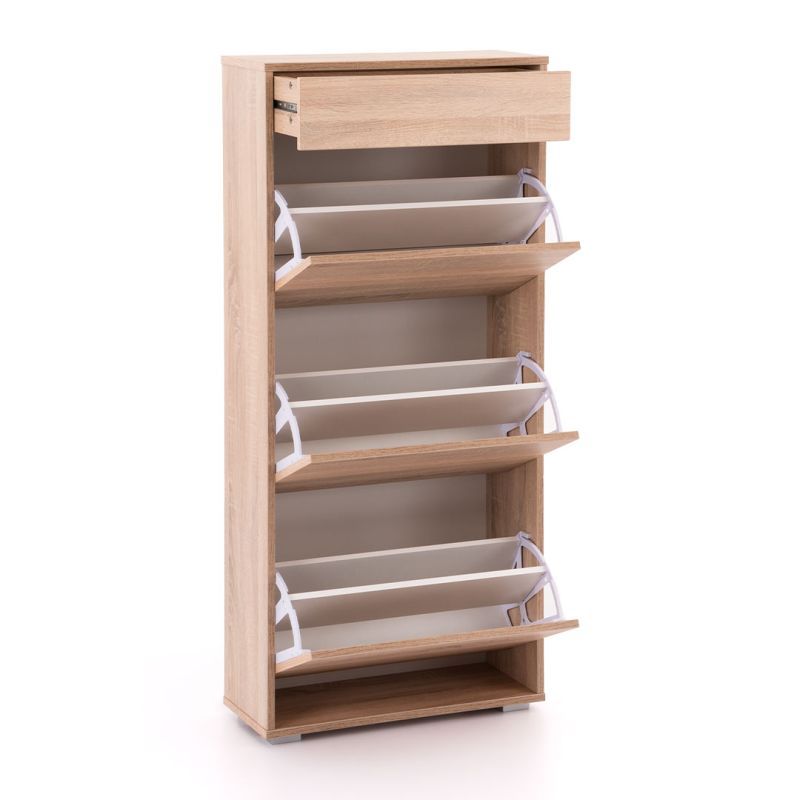 Výklopný botník trojradový - viac farebných prevedení