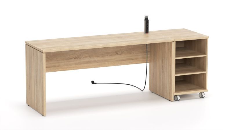 Moderný kancelársky stôl SPD-1600 - viac farebných prevedení