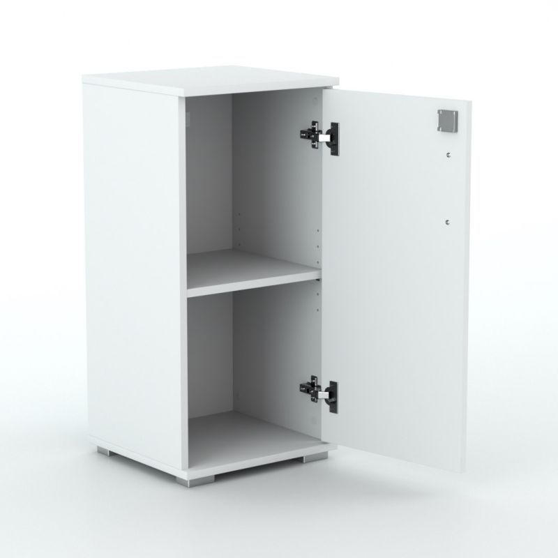 Skrinka OFFIC 202 s policou úzka kancelárska - viac farebných prevedení