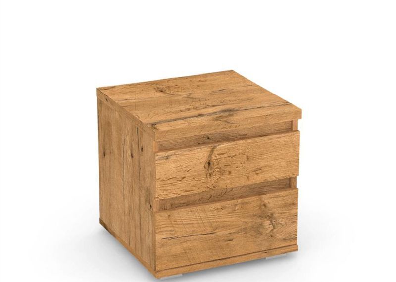 Nočný stolík  2-zásuvkový - viac farebných prevedení