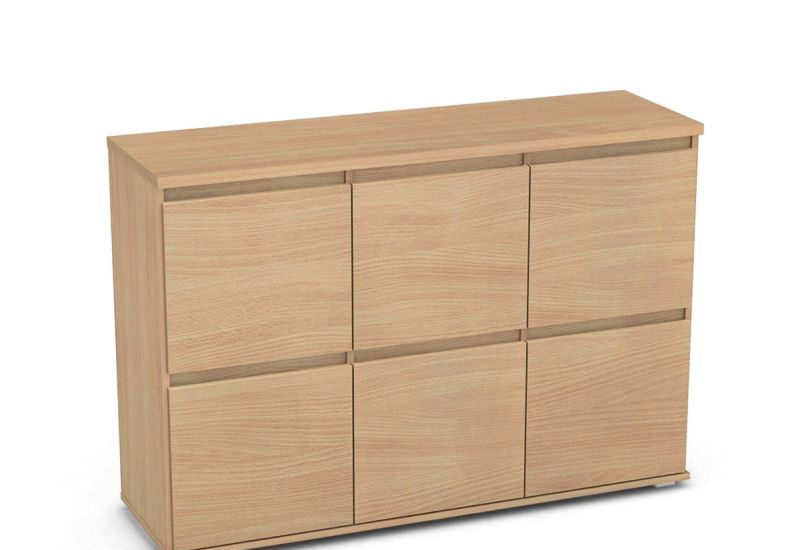 Komoda 6-zásuvková - viac farebných prevedení
