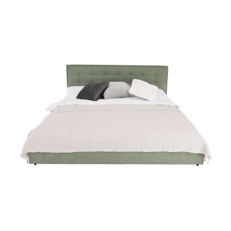 Posteľ čalúnená 180, mentolová