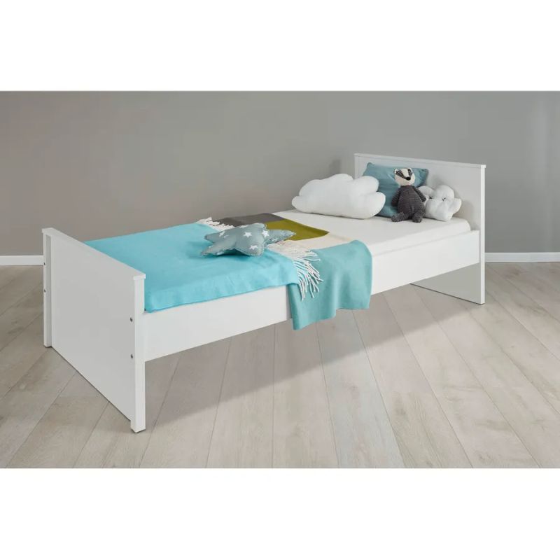 Posteľ v provensálskom štýle 90, biela