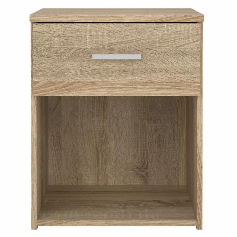 Jednoduchý nočný stolík, dub sonoma