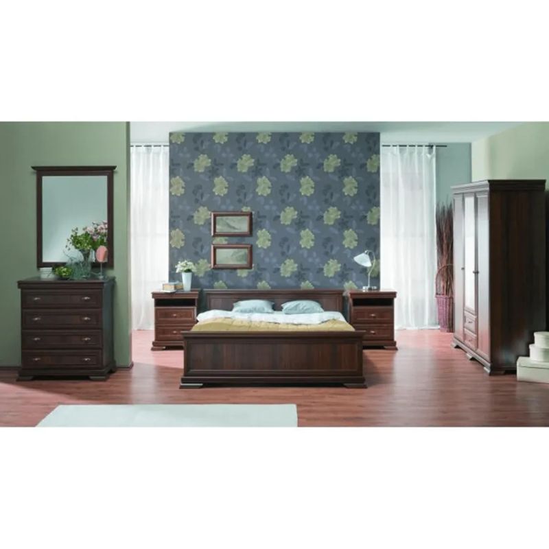 Rustikálny nočný stolík v prevedení samoa king