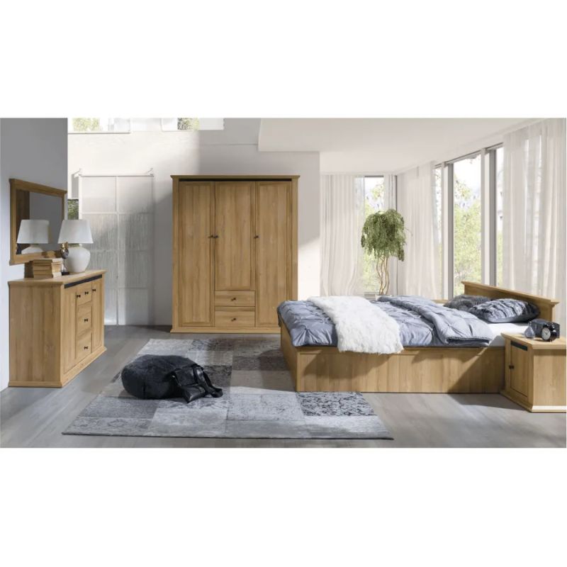 Moderný nočný stolík, dub grand