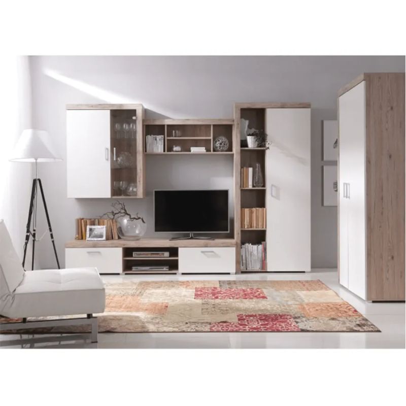 Exkluzívna komoda 2-dverová so šuplíkmi, san marino-cream