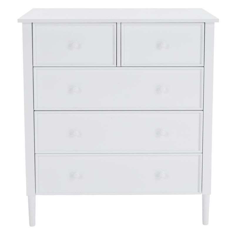 Štýlová komoda v provensálskom štýle biela