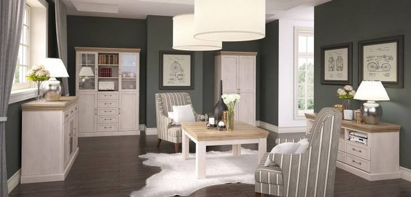 Komoda KS5 sosna nordická-dub dziki