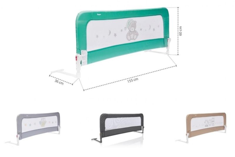 Detská zábrana na posteľ, ANIMAL BEIGE