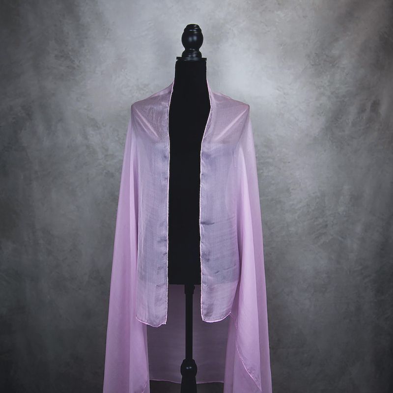 Hodvábny šál RUŽOVÝ 180 x 110cm