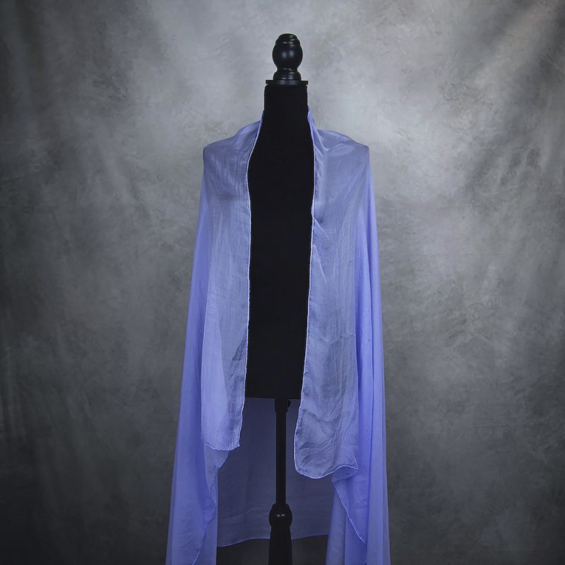 Hodvábny šál FIALOVÝ 180 x 110cm