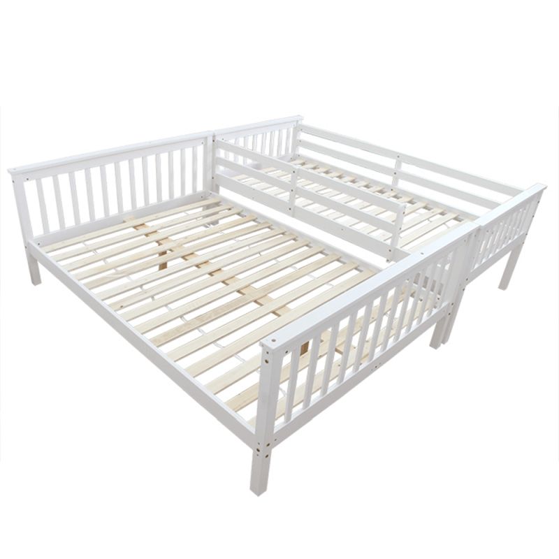 Poschodová rozložiteľná posteľ, biela