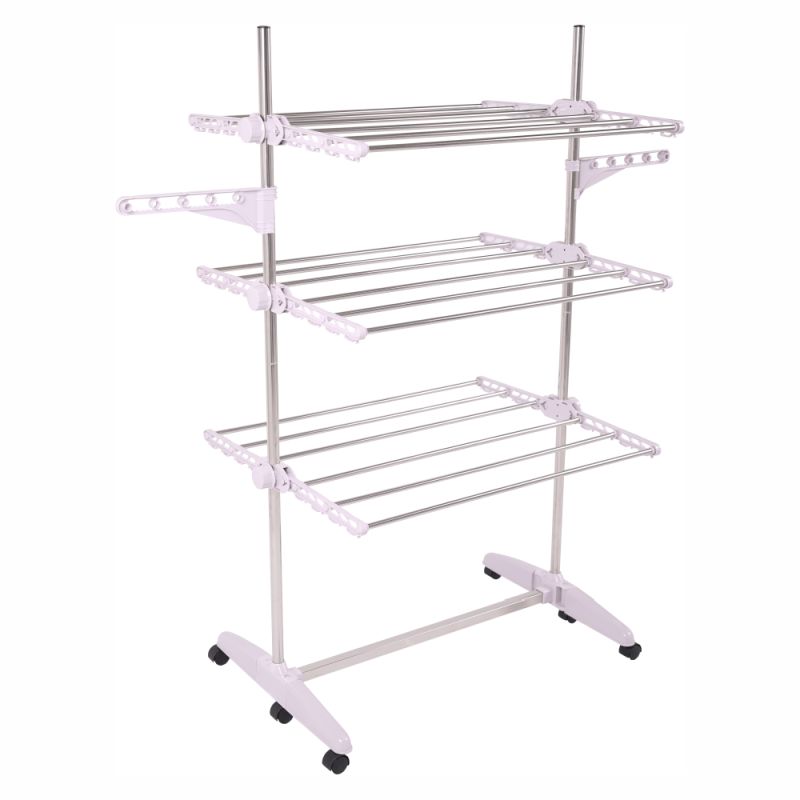 Sušiak na bielizeň svetlofialový