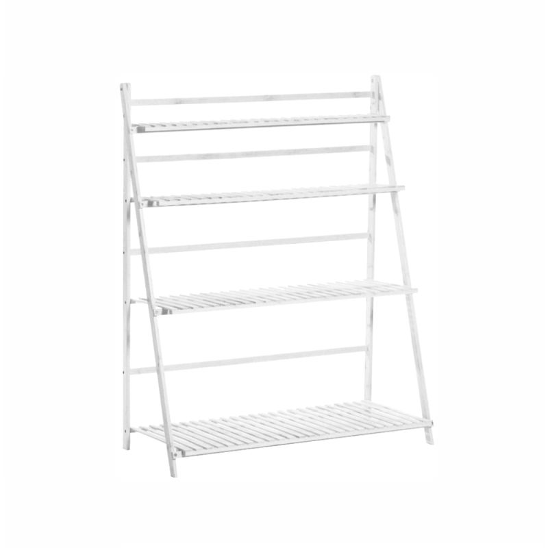 Skladací regál, biely, TYP 2