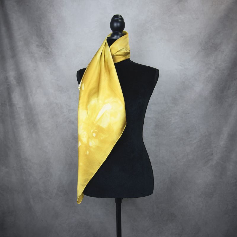 Hodvábna šatka LIMITED_077 90 x 90cm