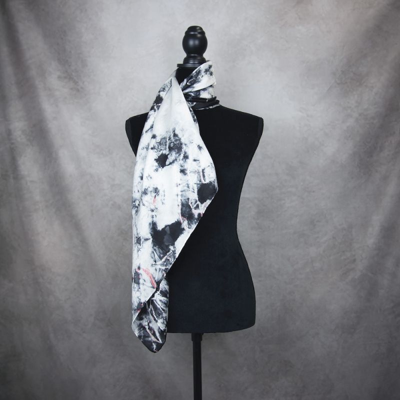 Hodvábna šatka LIMITED_085 90 x 90cm