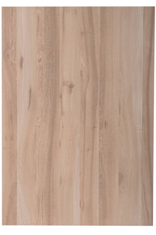 Moderný konferenčný stolík 90, MDF dub a kov čierny mat