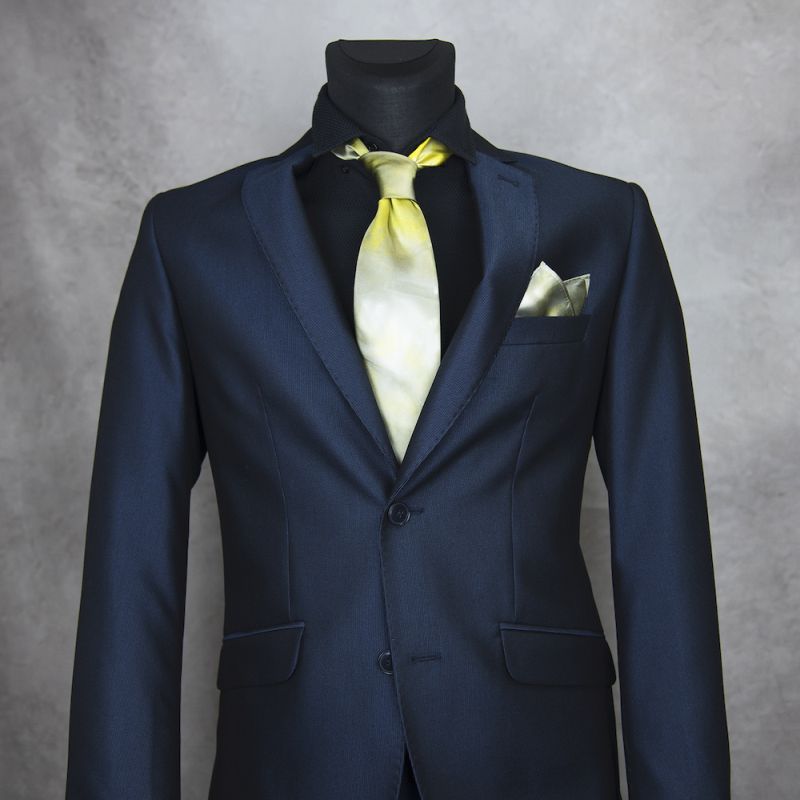 Hodvábna kravata + vreckovka LIMITED_14