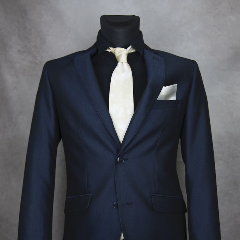 Hodvábna kravata + vreckovka LIMITED_22