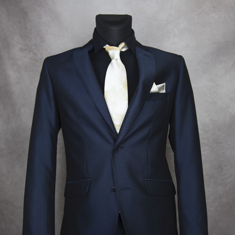 Hodvábna kravata + vreckovka LIMITED_30