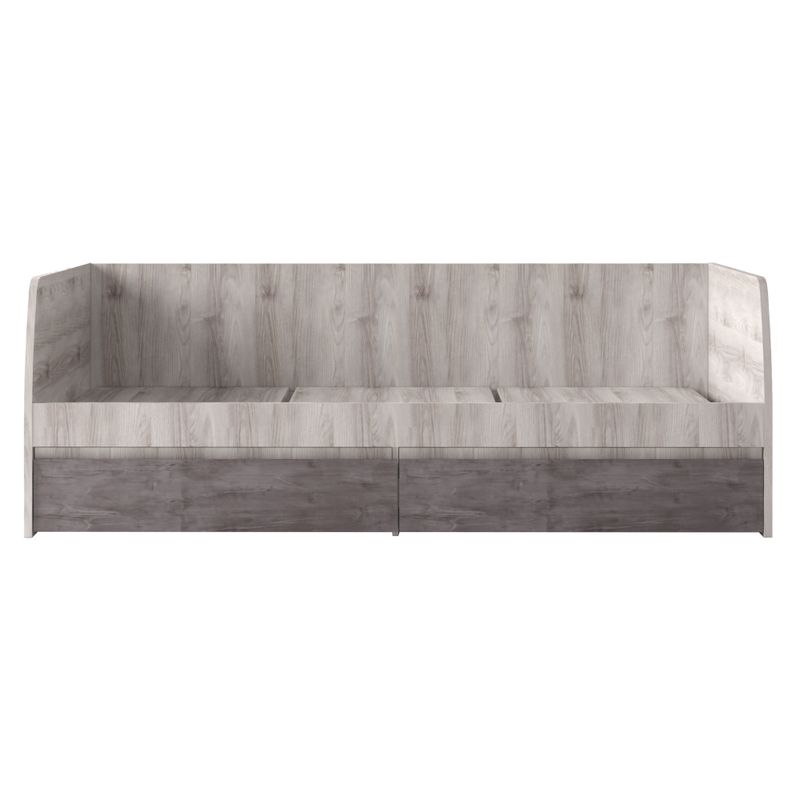 Posteľ 2S, 90x200, gaštan nairobi-onyx