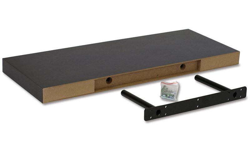 Moderná polička na stenu vo farbe dub sonoma